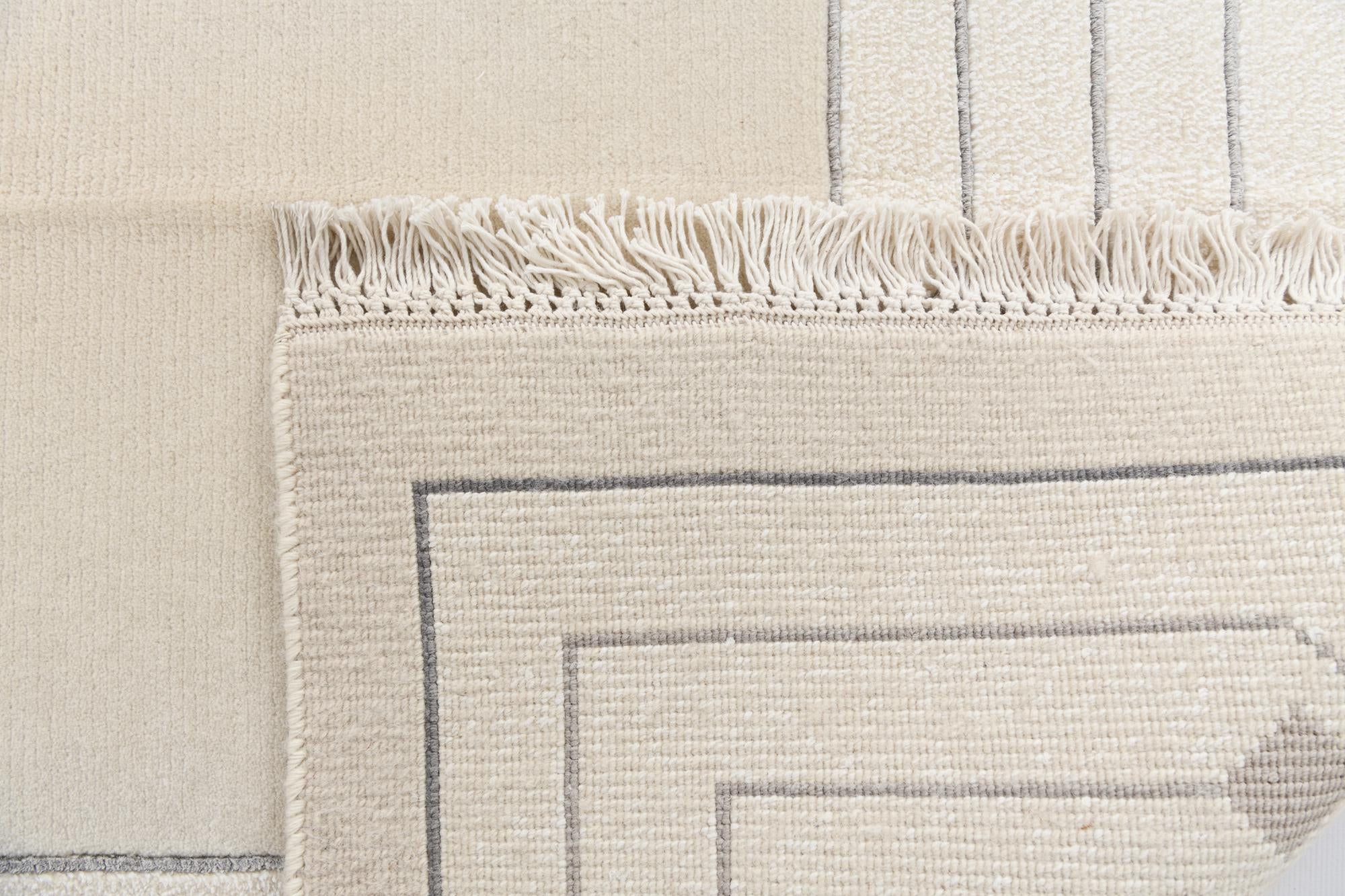 8' 2 x 11' 4 Hand Knotted Darya Wool Rug