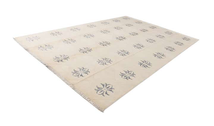 8' 1 x 11' 7 Hand Knotted Darya Wool Rug