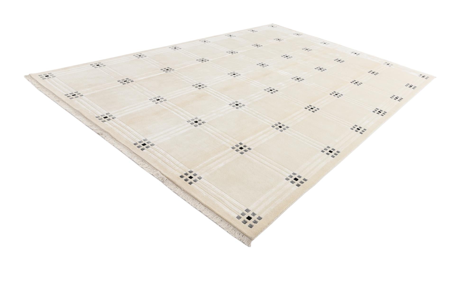 8' 1 x 11' 3 Hand Knotted Darya Wool Rug