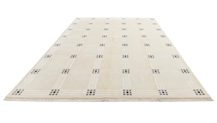 Detail image of 8' 1 x 11' 3 Hand Knotted Darya Wool Rug