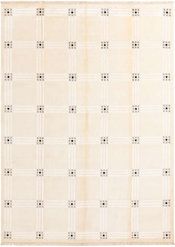8' 1 x 11' 3 Hand Knotted Darya Wool Rug