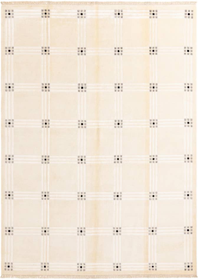 Detail image of 8' 1 x 11' 3 Hand Knotted Darya Wool Rug