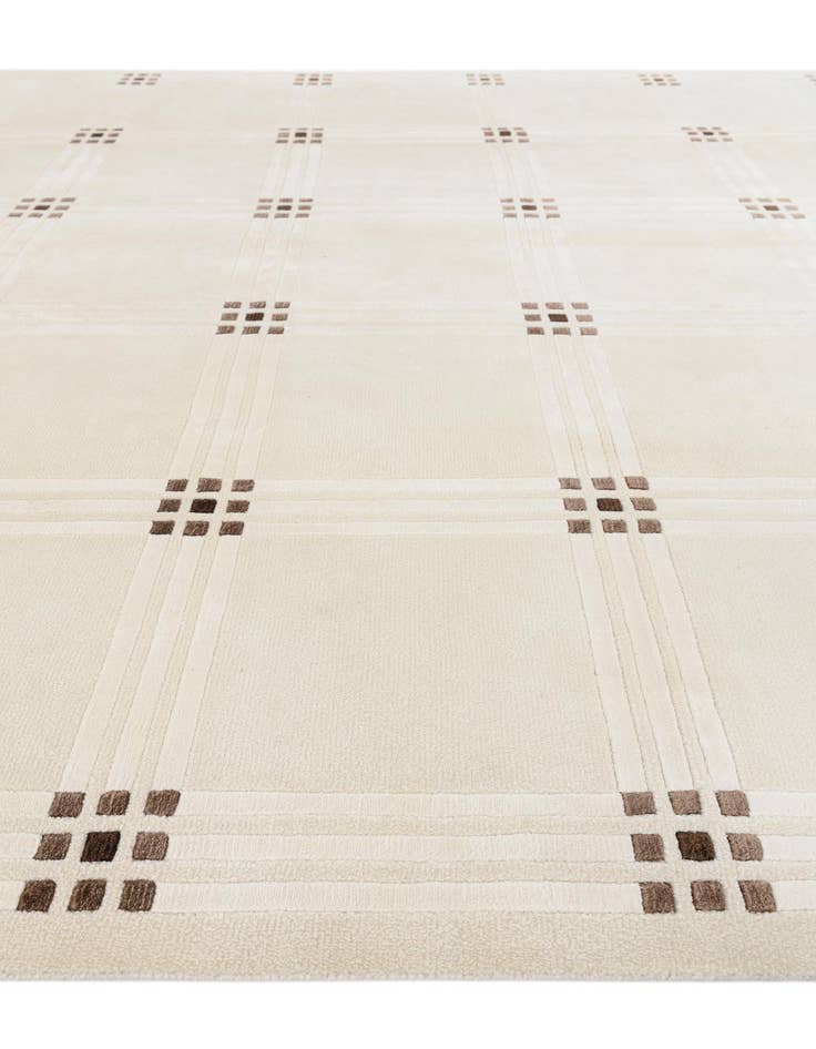 Detail image of 8' 3 x 11' 4  Hand Knotted Darya Wool Rug