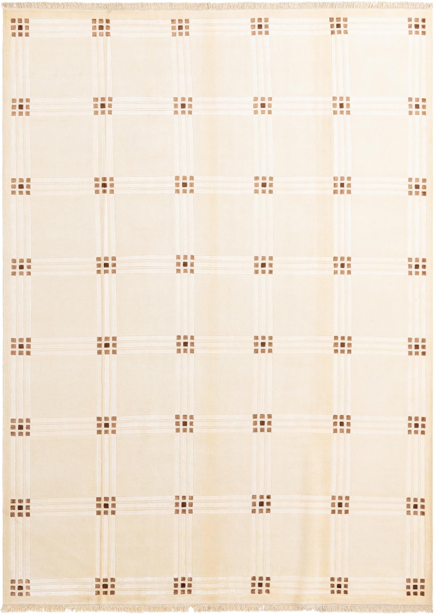8' 3 x 11' 4 Hand Knotted Darya Wool Rug