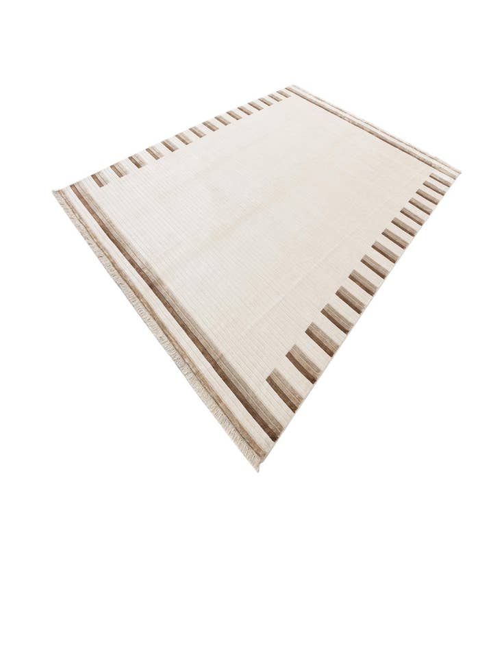 Detail image of 8' 1 x 11' 6  Hand Knotted Darya Wool Rug