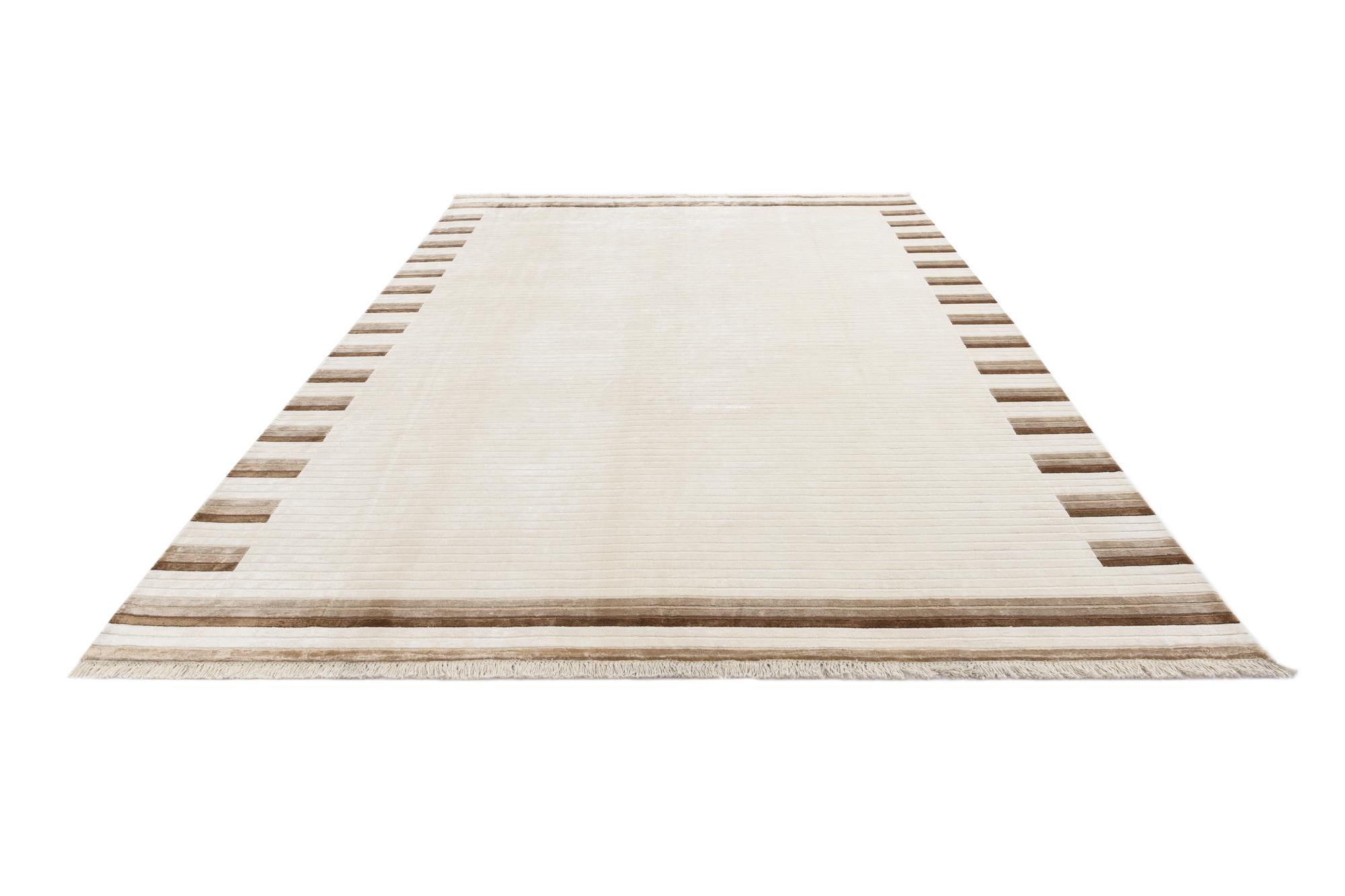8' 1 x 11' 6 Hand Knotted Darya Wool Rug