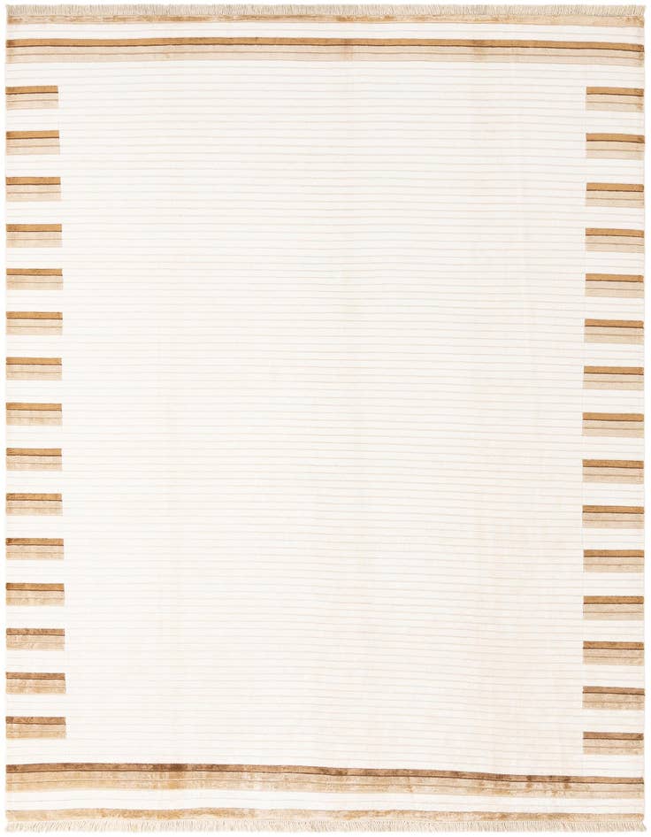 Detail image of 8' 1 x 11' 6 Hand Knotted Darya Wool Rug