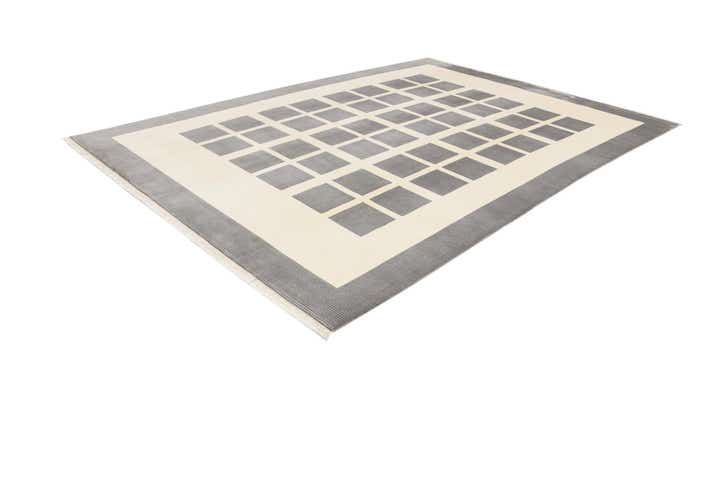 8' x 11' 4 Hand Knotted Darya Wool Rug