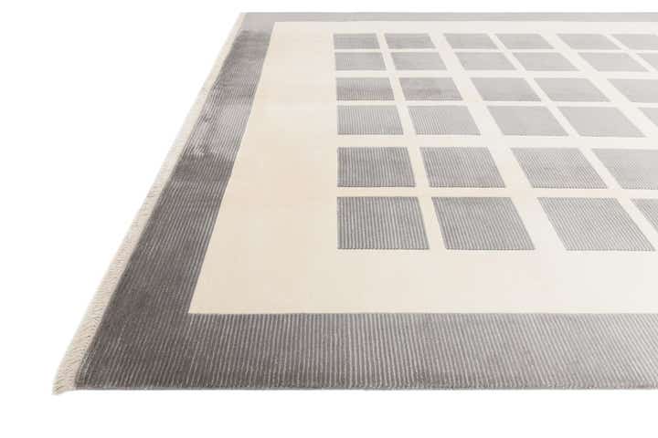 8' x 11' 4 Hand Knotted Darya Wool Rug