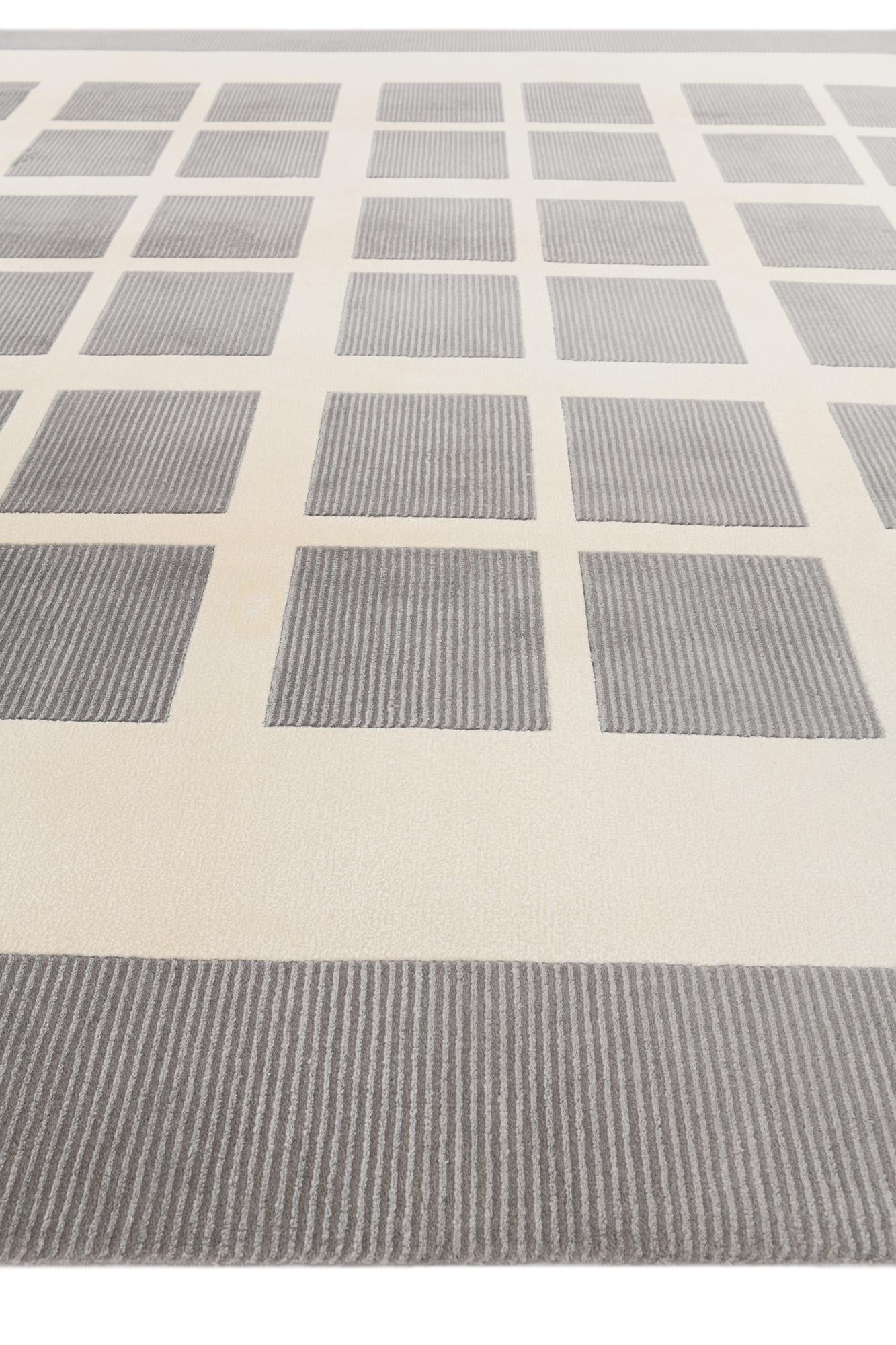 8' x 11' 4 Hand Knotted Darya Wool Rug