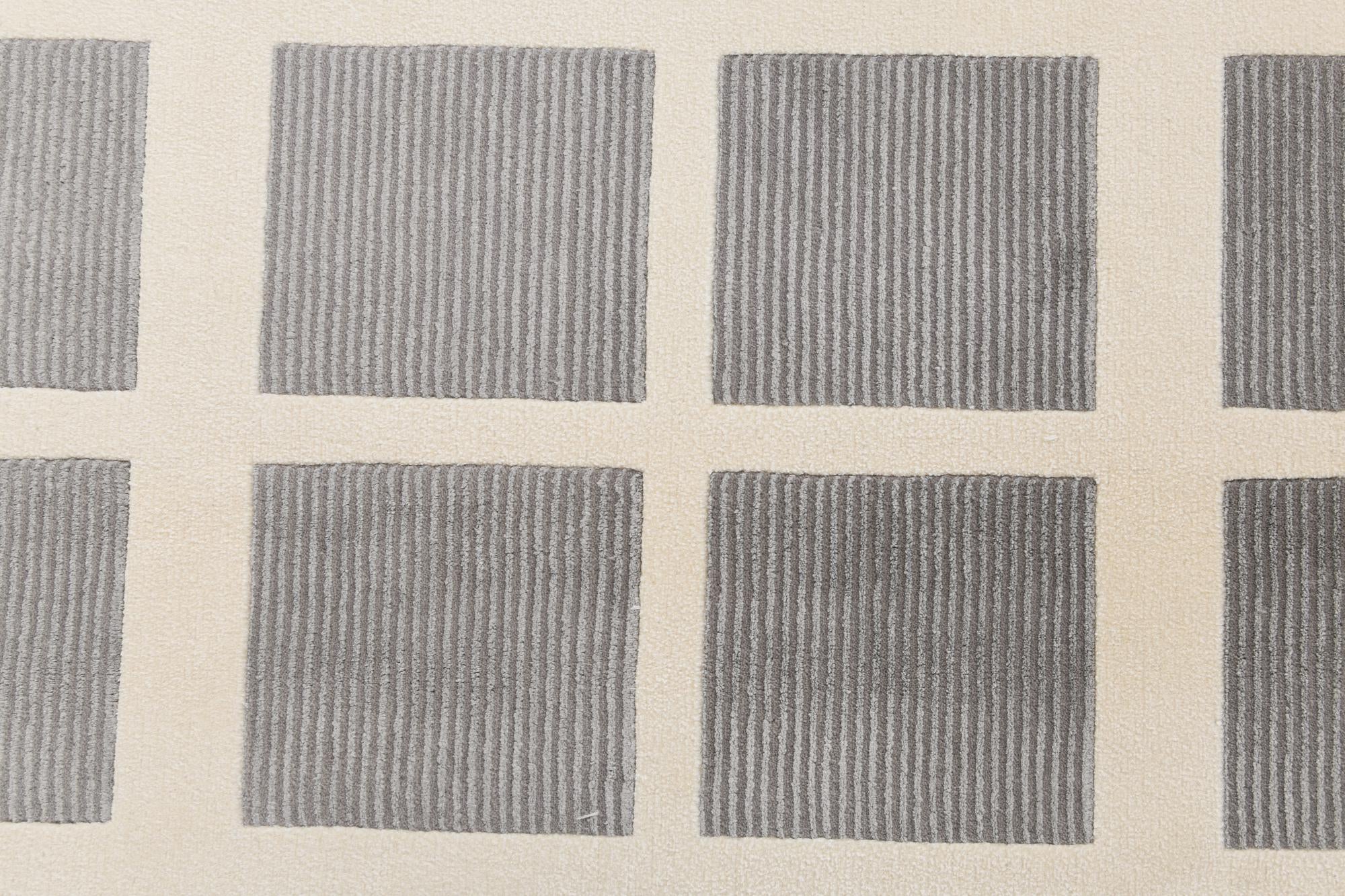 8' x 11' 4 Hand Knotted Darya Wool Rug