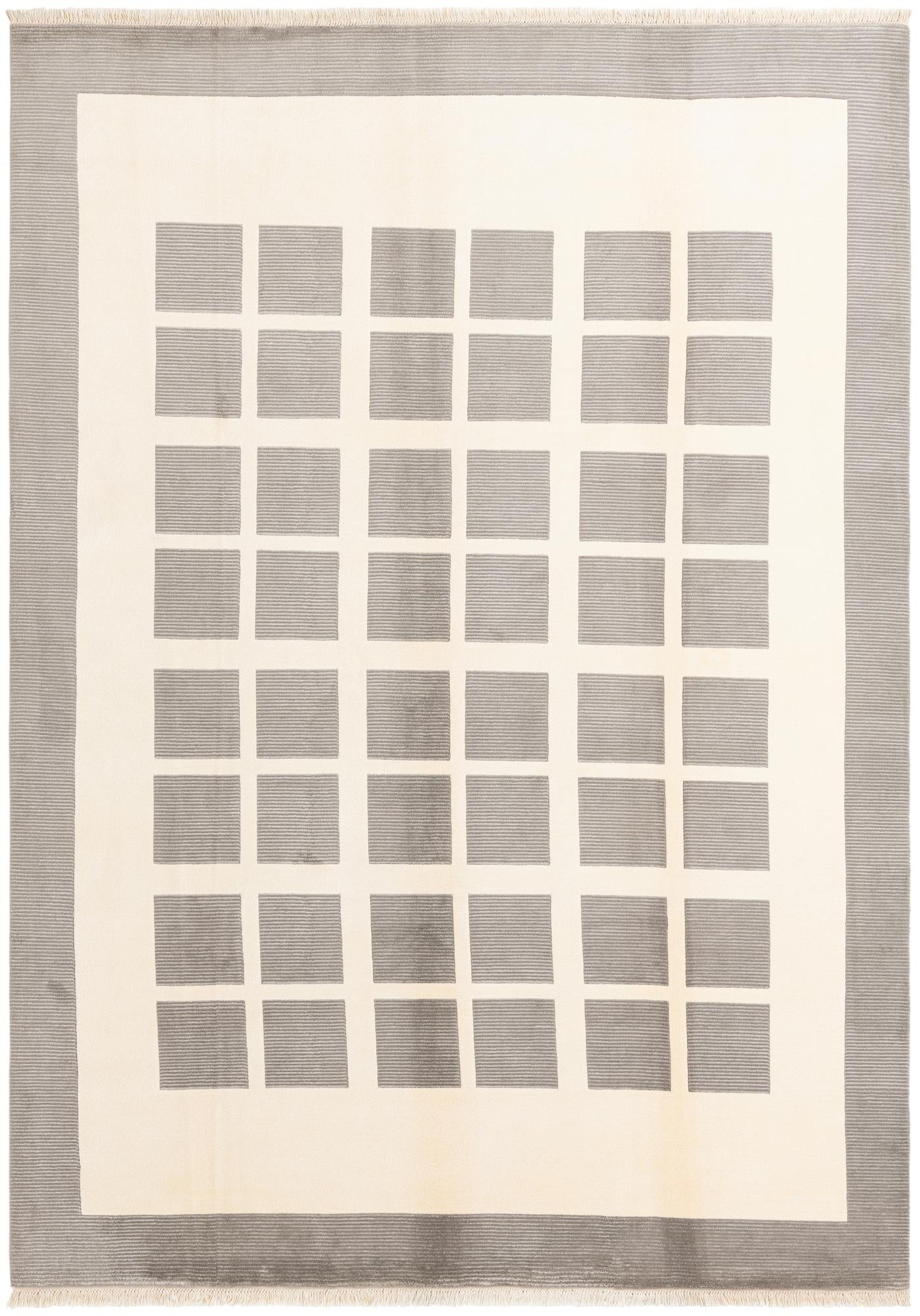 8' x 11' 4 Hand Knotted Darya Wool Rug