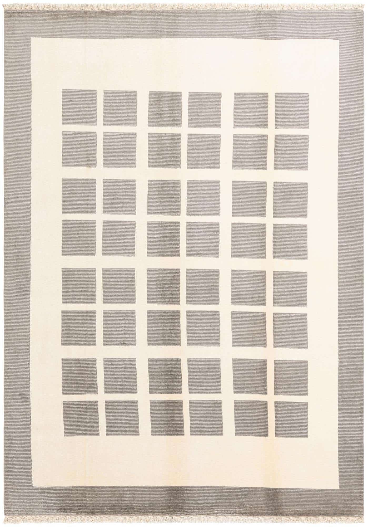 8' x 11' 4 Hand Knotted Darya Wool Rug