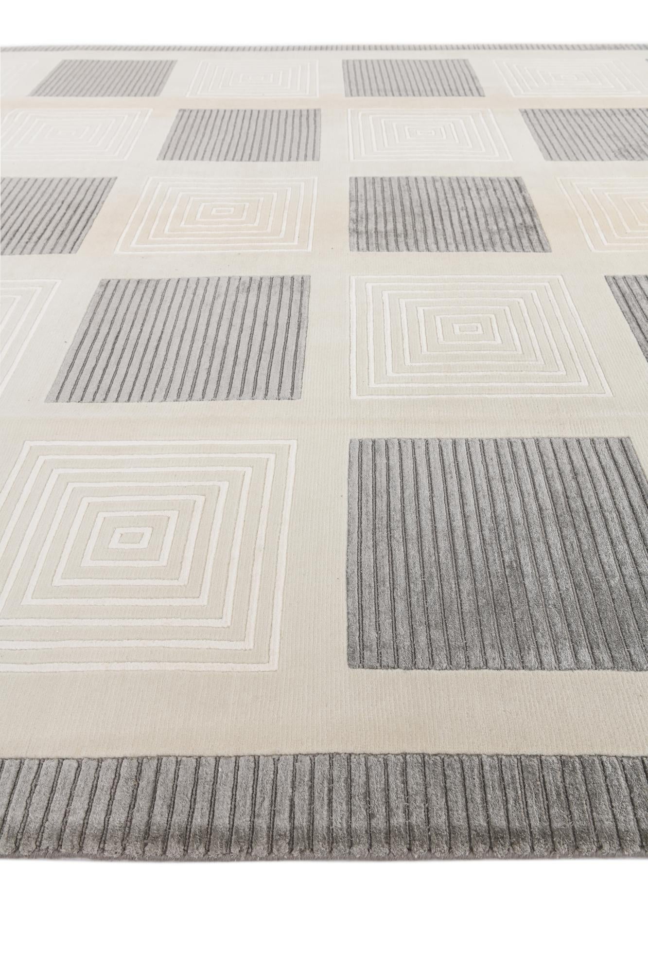 8' 2 x 11' 11 Hand Knotted Darya Wool Rug