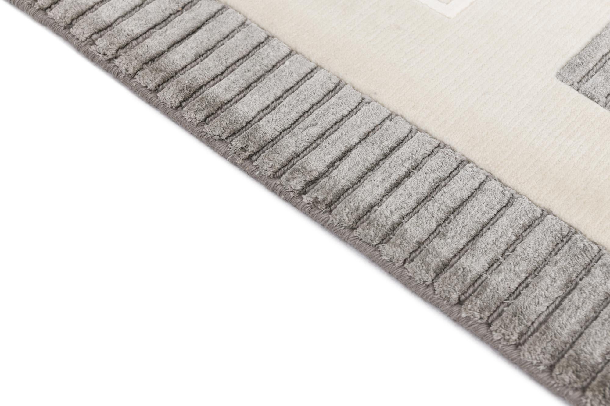 8' 2 x 11' 11 Hand Knotted Darya Wool Rug