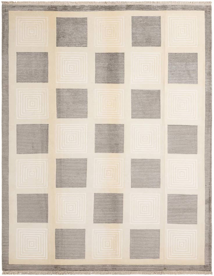 Detail image of 8' 2 x 11' 11 Hand Knotted Darya Wool Rug