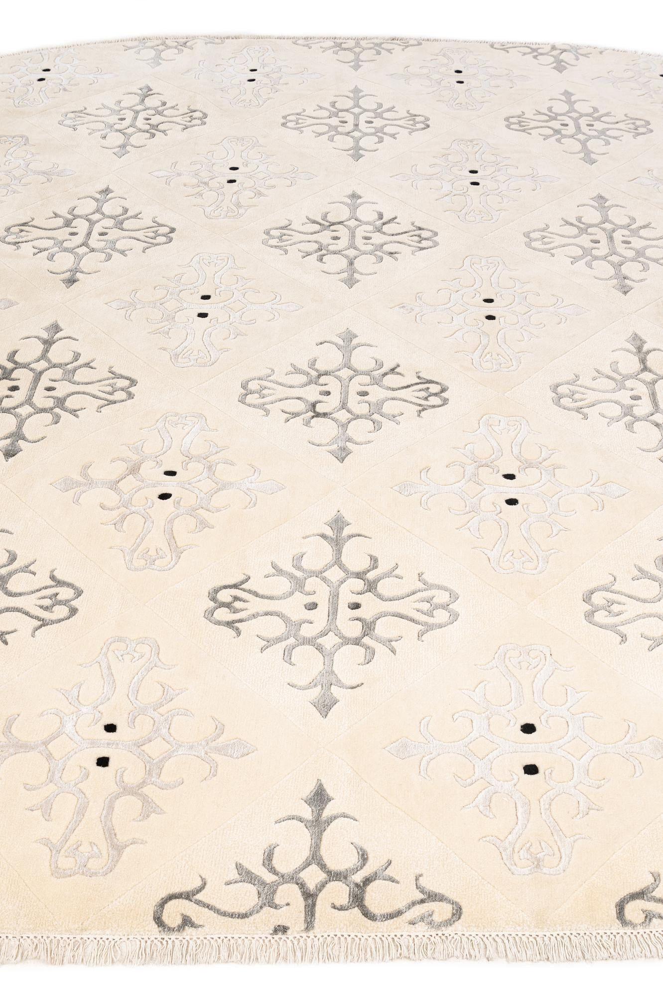 9' 9 x 13' 1 Hand Knotted Darya Rug