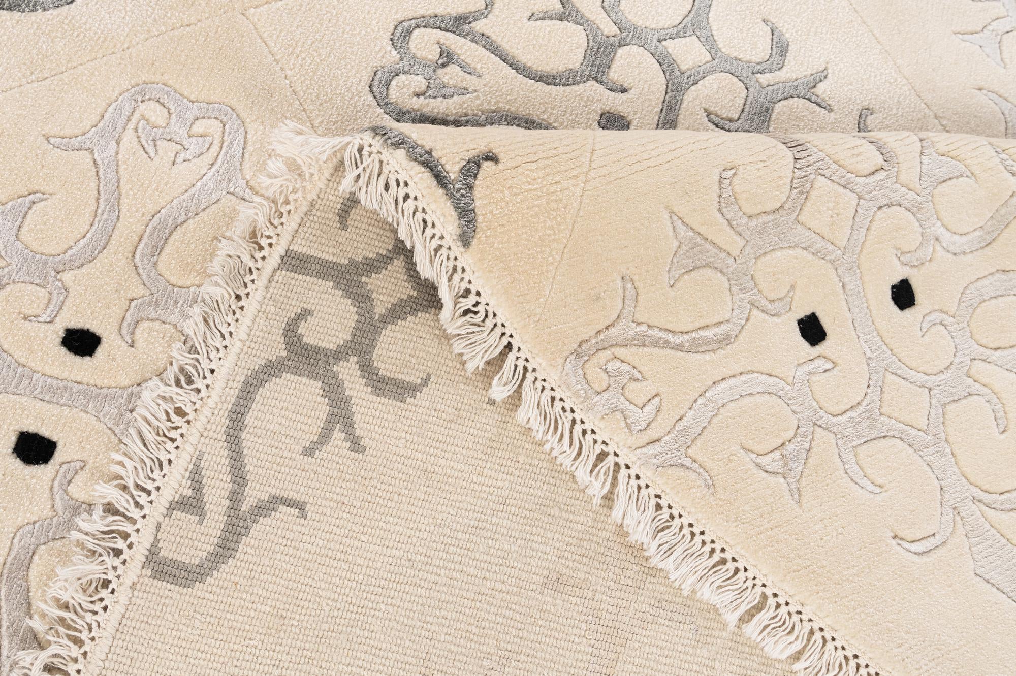 9' 9 x 13' 1 Hand Knotted Darya Rug