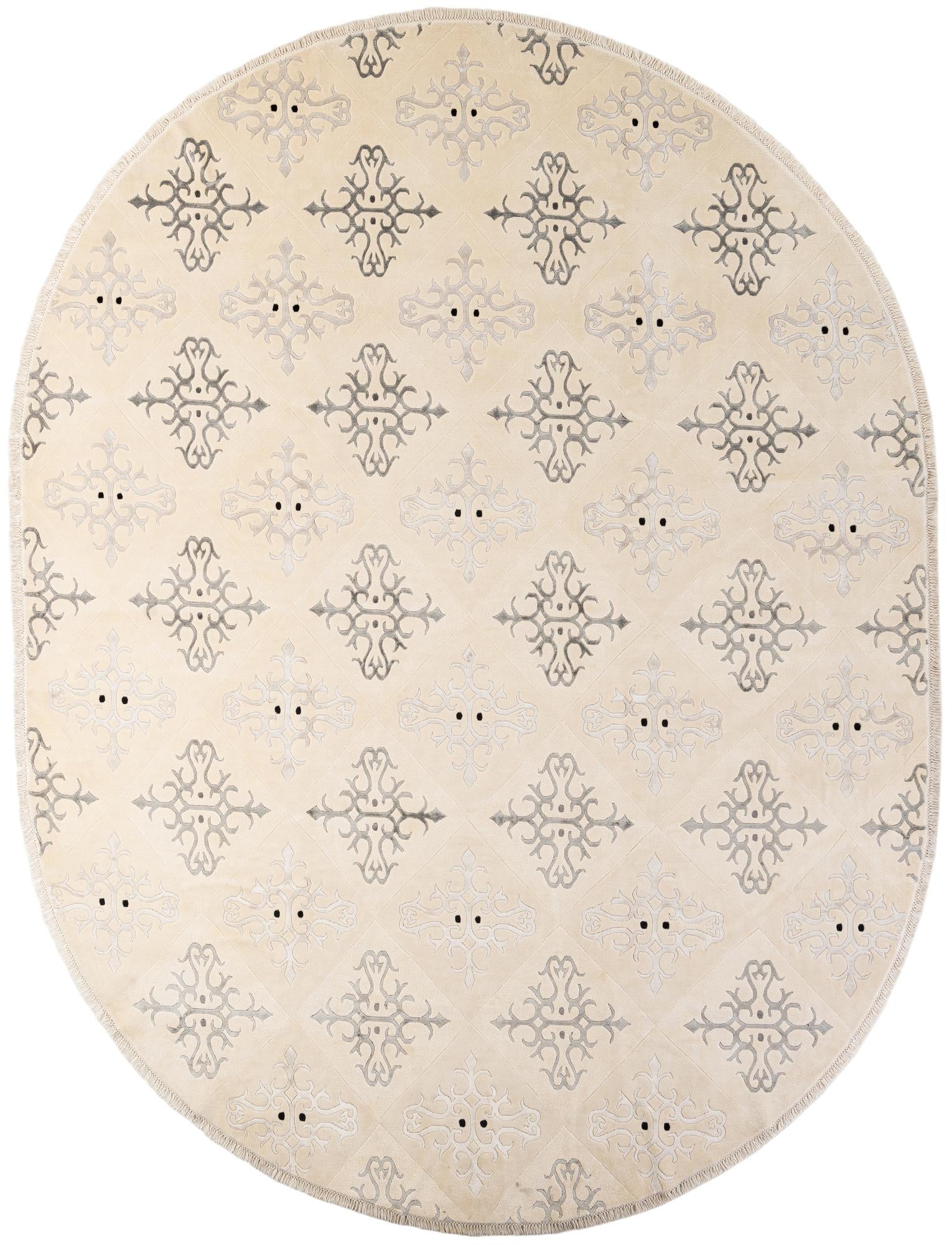 9' 9 x 13' 1 Hand Knotted Darya Rug