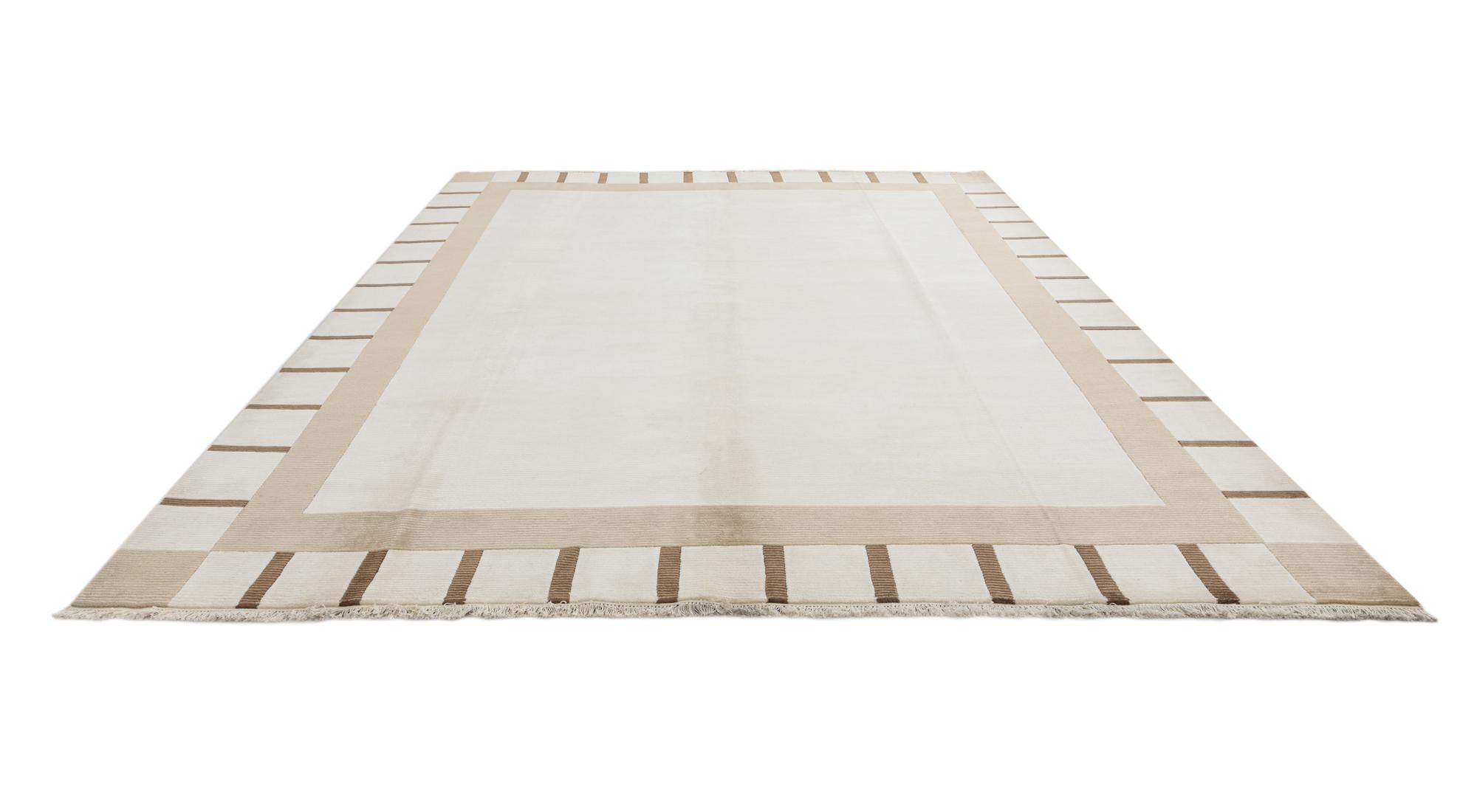 9' 9 x 12' 10 Hand Knotted Darya Wool Rug