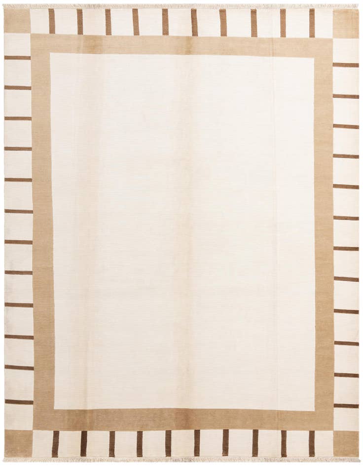 Detail image of 9' 9 x 12' 10 Hand Knotted Darya Wool Rug