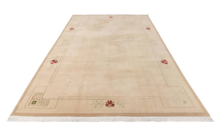 Detail image of 6' 6 x 9' 9 Hand Knotted Darya Wool Rug