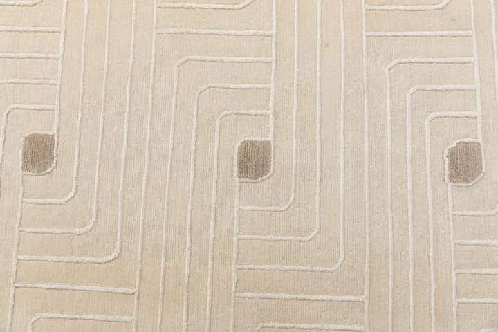 6' 6 x 9' 7 Hand Knotted Darya Wool Rug