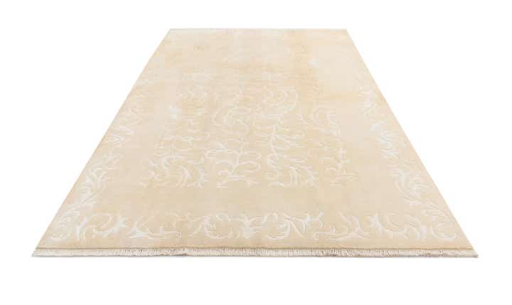 6' 6 x 9' 11 Hand Knotted Darya Wool Rug