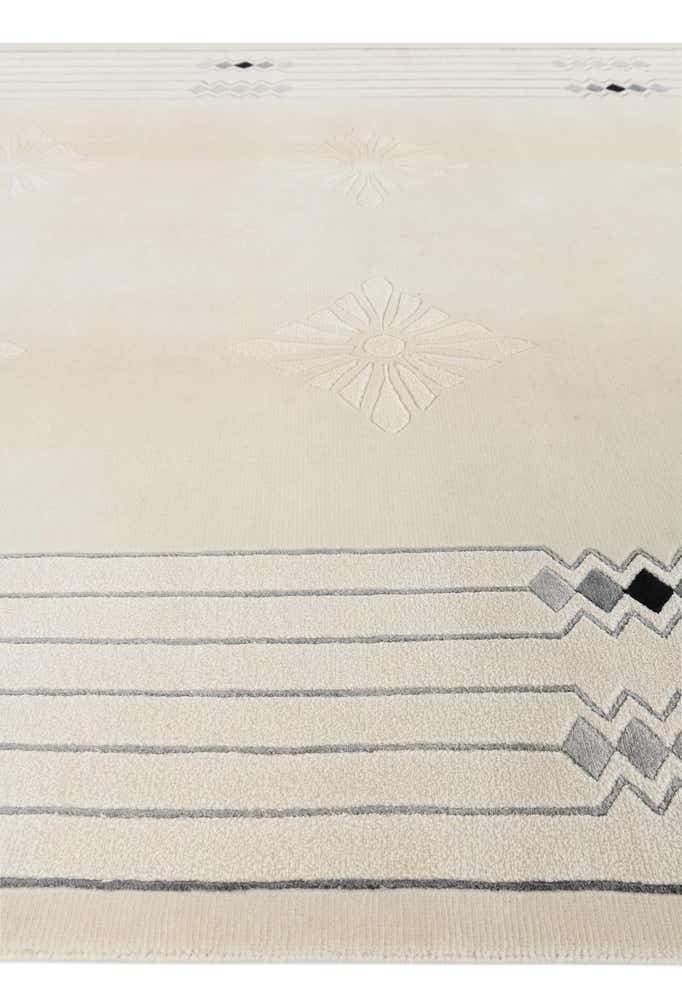 6' 6 x 9' 11 Hand Knotted Darya Wool Rug