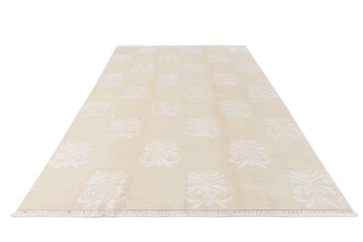 Detail image of 6' 8 x 9' 8 Hand Knotted Darya Wool Rug