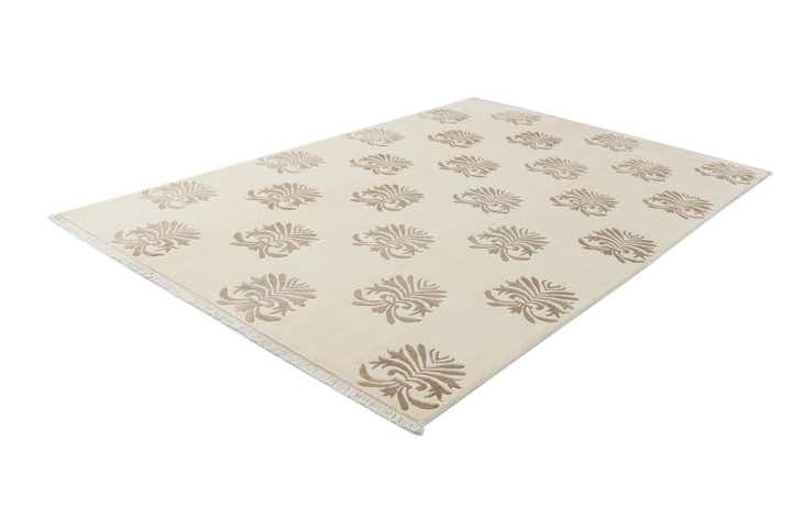 6' 5 x 9' 9 Hand Knotted Darya Wool Rug