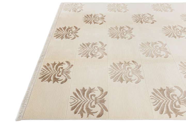 6' 5 x 9' 9 Hand Knotted Darya Wool Rug