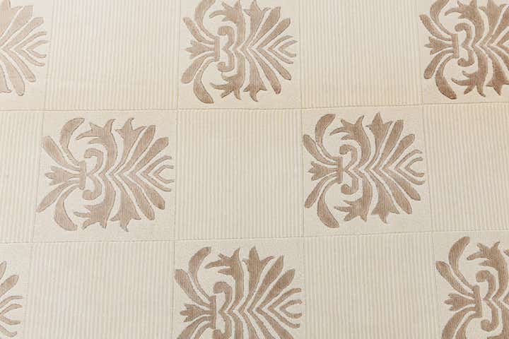 6' 5 x 9' 9 Hand Knotted Darya Wool Rug