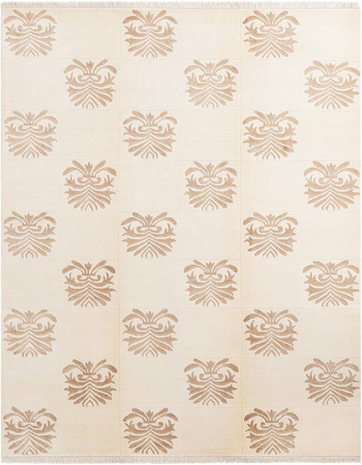 Detail image of 6' 5 x 9' 9 Hand Knotted Darya Wool Rug