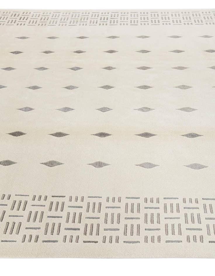 Detail image of 6' 8 x 9' 10  Hand Knotted Darya Wool Rug