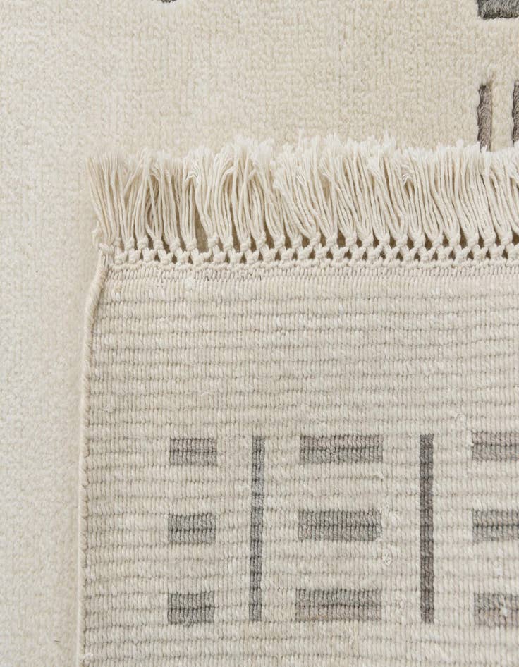 Detail image of 6' 8 x 9' 10  Hand Knotted Darya Wool Rug