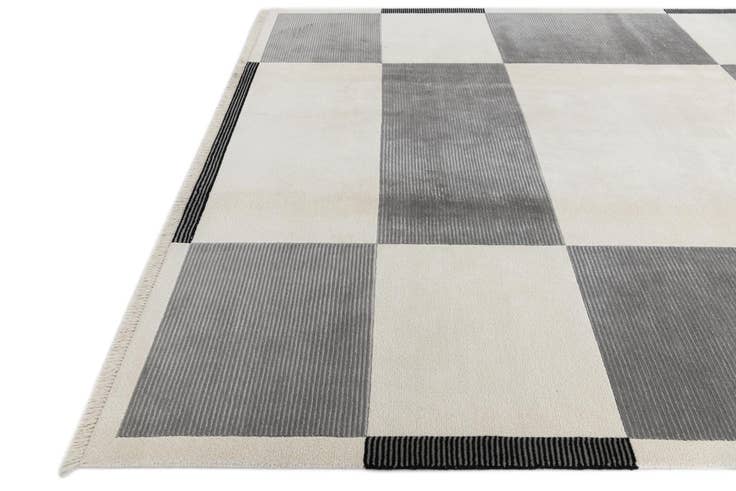 Detailansicht von 210cm x 285cm Handgeknüpft Darya Wolle Teppich