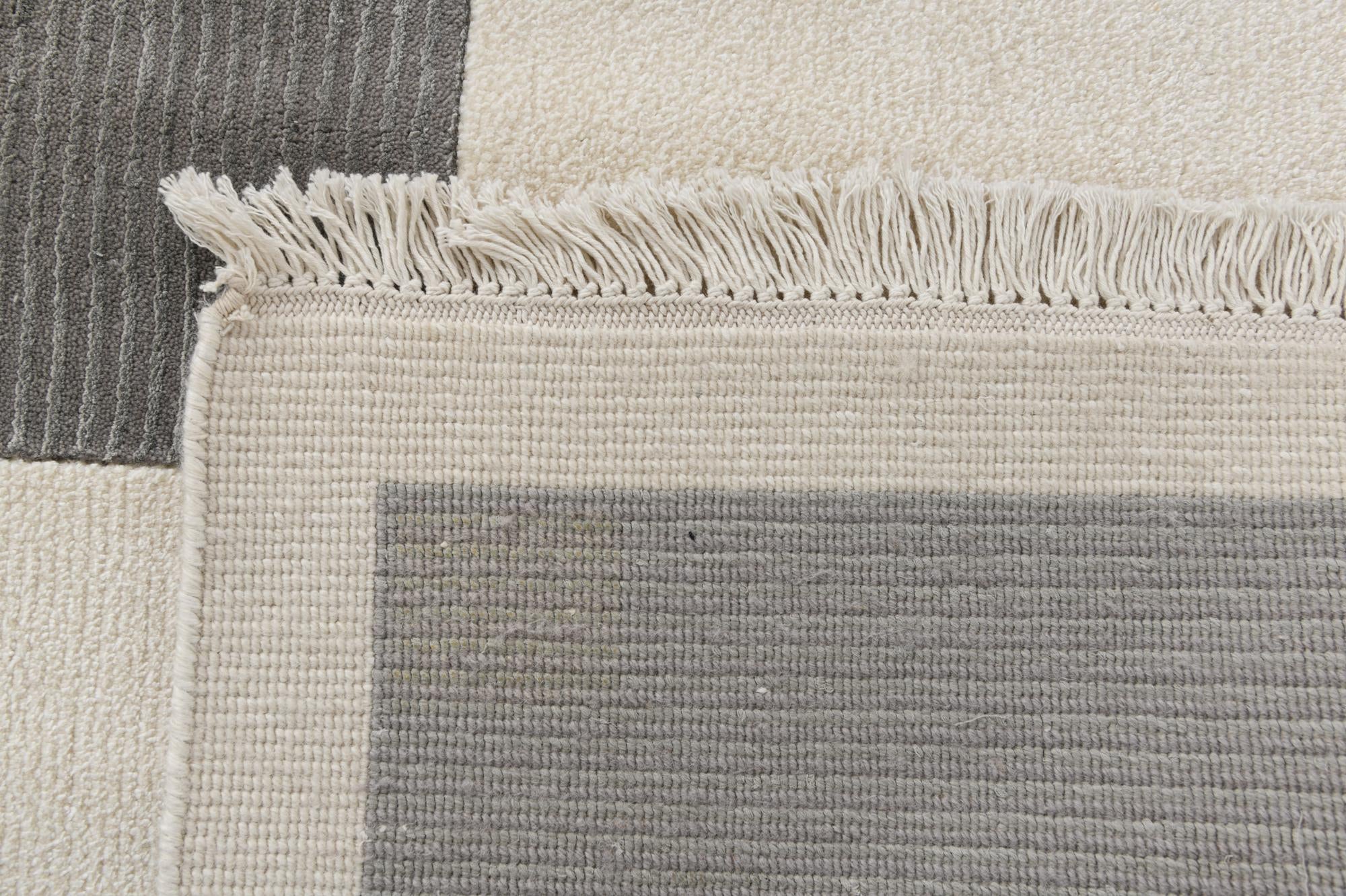 6' 11 x 9' 5 Hand Knotted Darya Wool Rug
