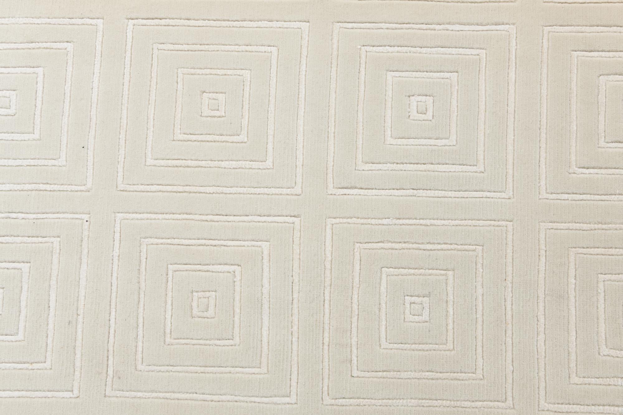 6' 7 x 9' 7 Hand Knotted Darya Wool Rug