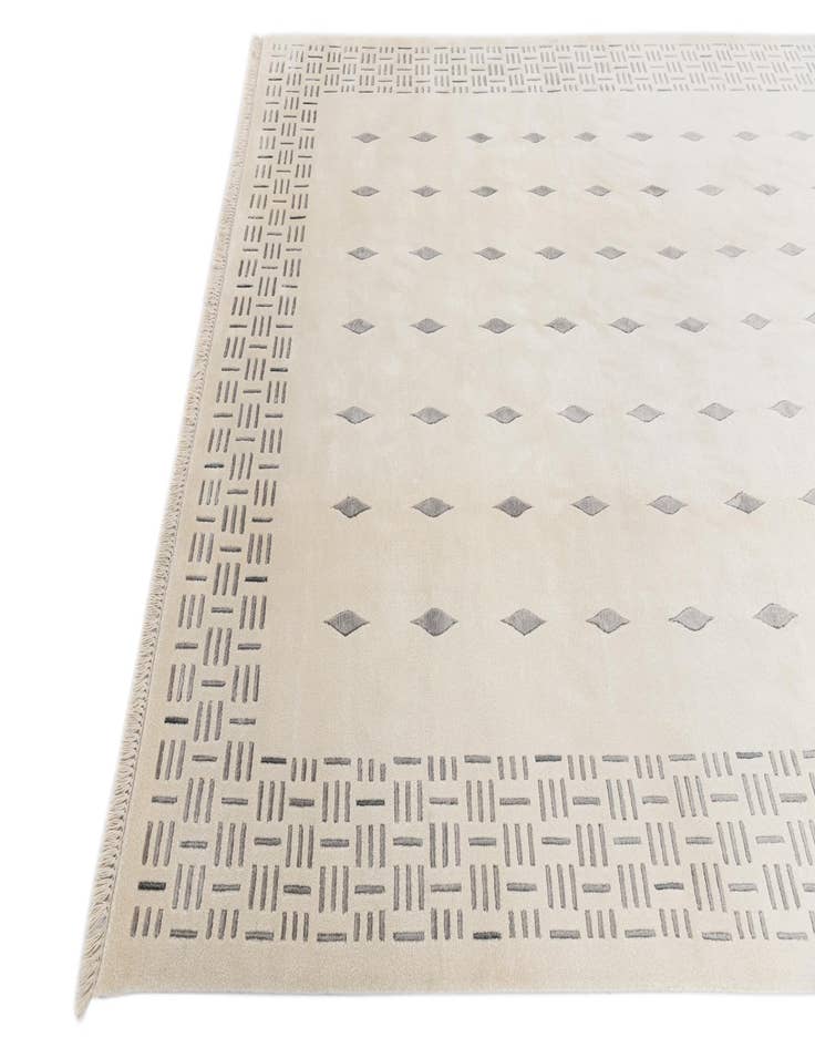 Detail image of 6' 7 x 9' 8  Hand Knotted Darya Wool Rug