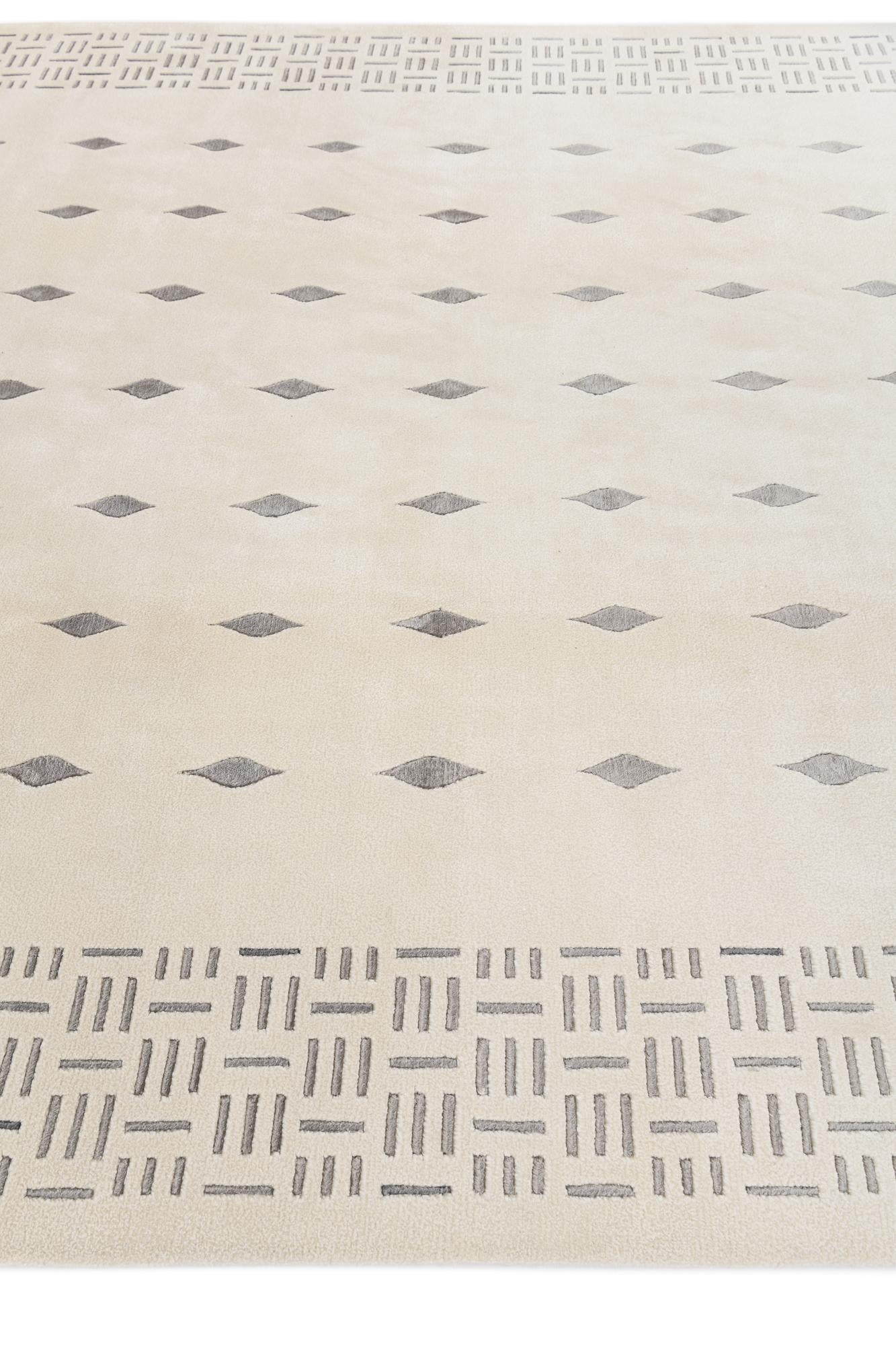 6' 7 x 9' 8 Hand Knotted Darya Wool Rug