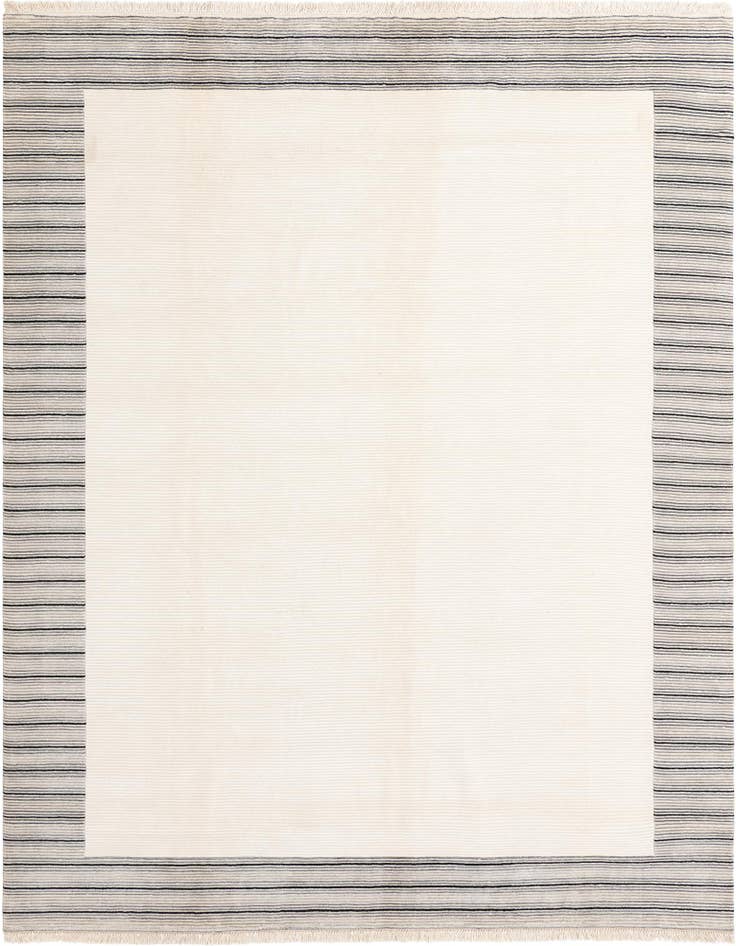 Detail image of 7' 9 x 9' 9 Hand Knotted Darya Wool Rug