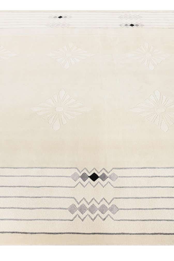 6' 11 x 9' 5 Hand Knotted Darya Wool Rug