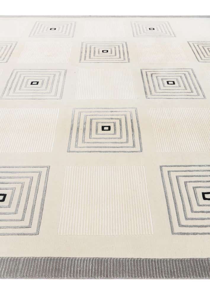 6' 11 x 9' 10 Hand Knotted Darya Wool Rug