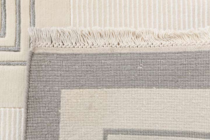 6' 11 x 9' 10 Hand Knotted Darya Wool Rug