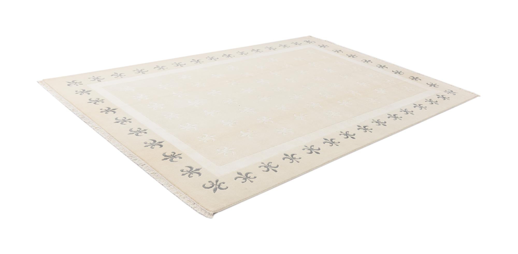 6' 8 x 9' 10 Hand Knotted Darya Wool Rug