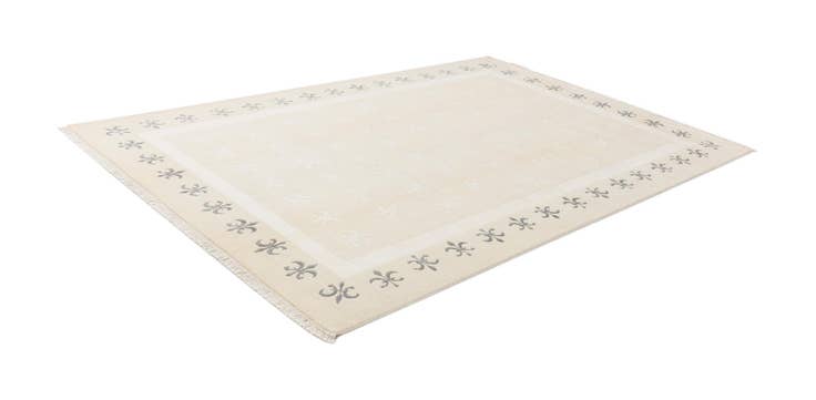 Detail image of 6' 8 x 9' 10 Hand Knotted Darya Wool Rug