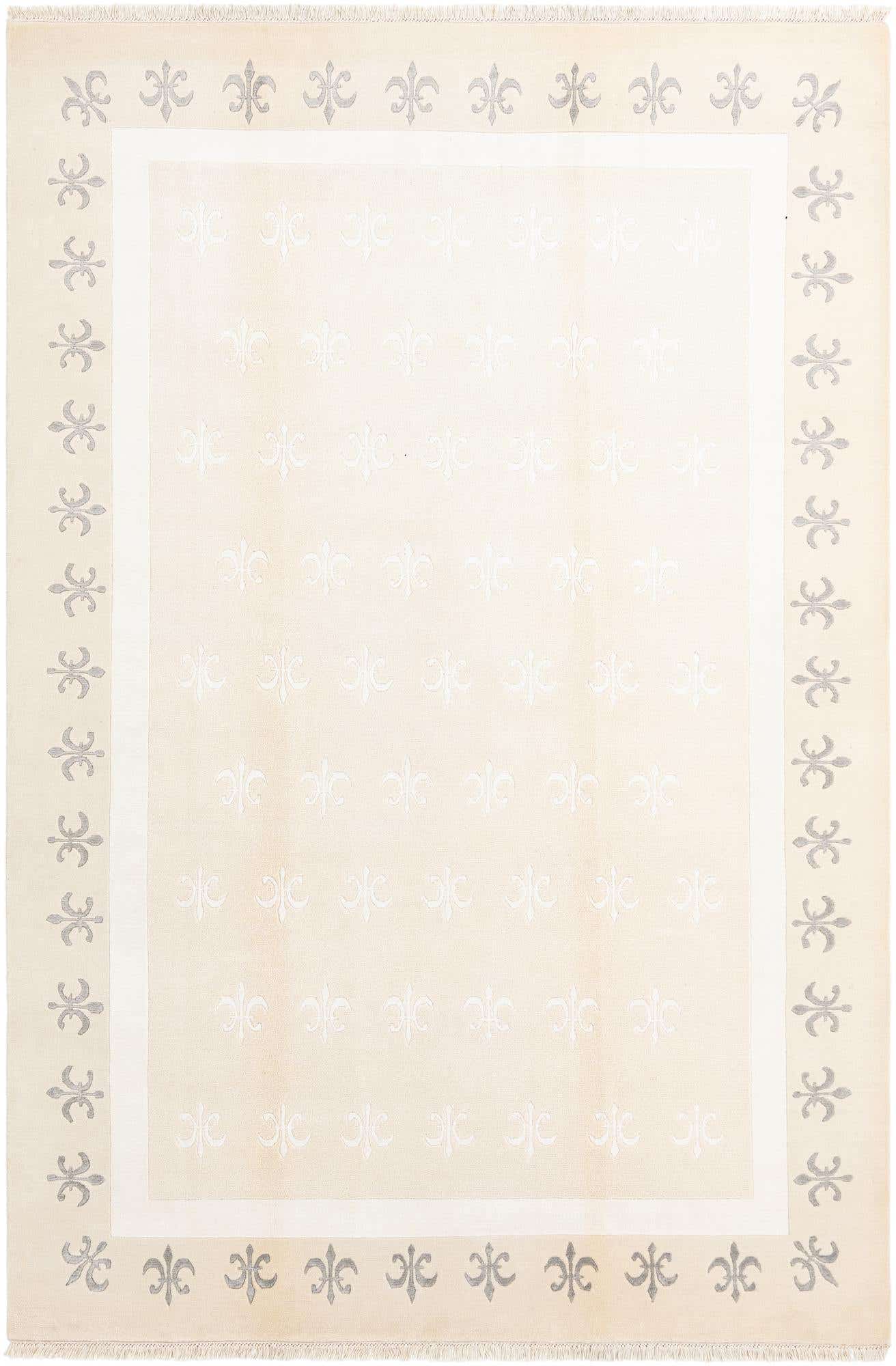 6' 8 x 9' 10 Hand Knotted Darya Wool Rug