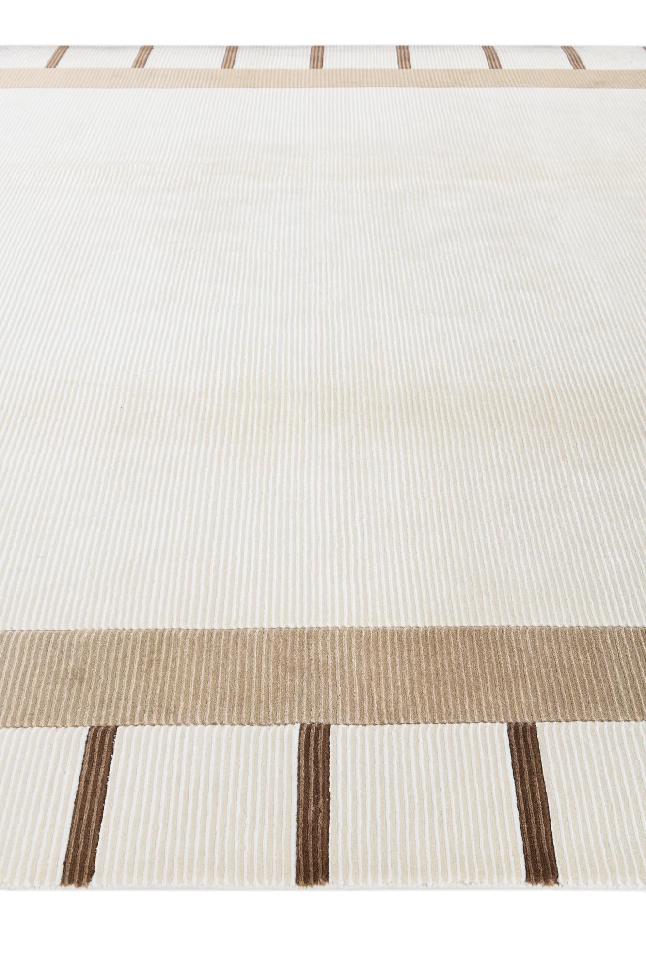 6' 11 x 9' 6 Hand Knotted Darya Wool Rug