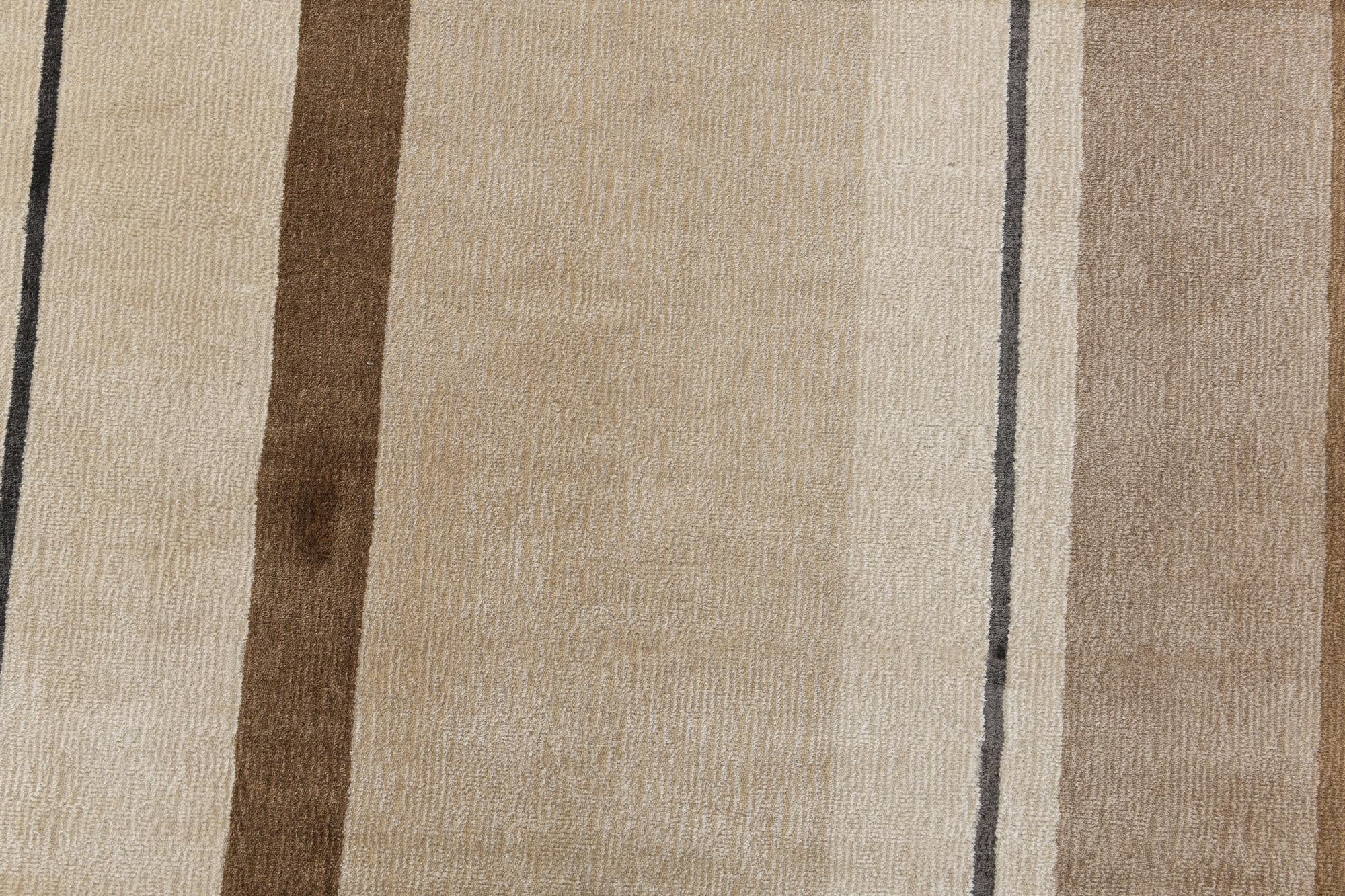 6' 7 x 9' 8 Hand Knotted Darya Wool Rug